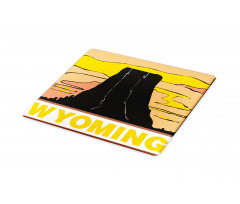 Simplistic Mountain Cutting Board