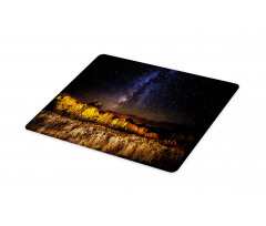 Milky Way Aspens and Tetons Cutting Board