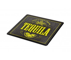 Vintage Alcohol Themed Text Cutting Board