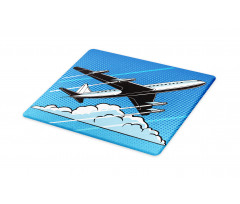 Pop Art Take Off Plane Dots Cutting Board