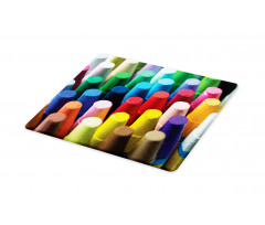 Focused Macro Paint Element Cutting Board