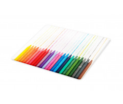 Color Scale of Paint Craft Cutting Board