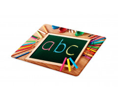 School Craft Themed Photo Cutting Board