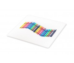 Tiny Wavy Painting Craft Cutting Board