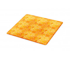 Round Slice of Oranges Cutting Board