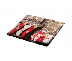 Stockings and Gift Boxes Cutting Board