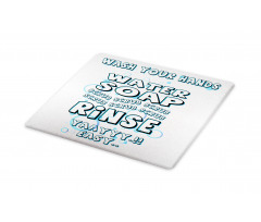 Water Soap Scrub Cutting Board