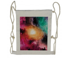 Galaxy Stardust Cosmos Drawstring Backpack