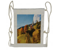 Village Santa Magdalena Rural Drawstring Backpack