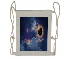 Natural Phenomenon in Sky Drawstring Backpack