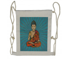 Eastern Art Drawstring Backpack