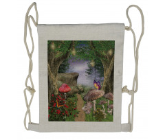 Butterflies Fairytale Drawstring Backpack