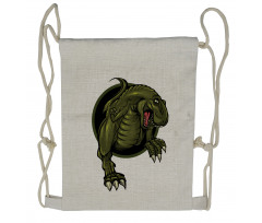 T-rex Animal Drawstring Backpack