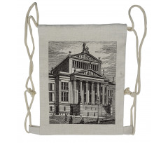 Engraved Konzerthaus Berlin Drawstring Backpack