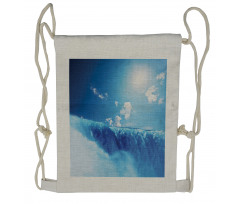 Niagara Falls Landscape Drawstring Backpack