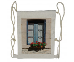 Mediterranean Window Drawstring Backpack