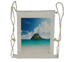 South Paradise Drawstring Backpack