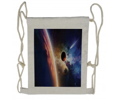 Solar System Cornet Drawstring Backpack