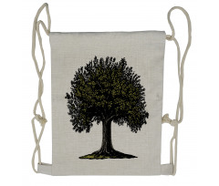 Digital Fruit Tree Drawstring Backpack