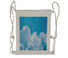 Clouds Sky Heaven Drawstring Backpack