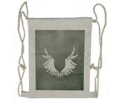 Coat of Arms Wings Drawstring Backpack