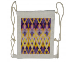 Indonesian Dying Boho Drawstring Backpack