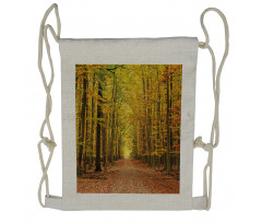 Pathway into the Forest Drawstring Backpack