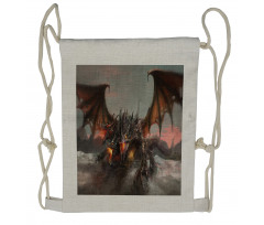 Dragon Monster Drawstring Backpack