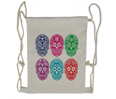 Mexican Festival Drawstring Backpack