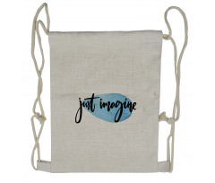 Imagine Inspiration Drawstring Backpack