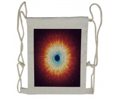 Galaxy with Stars Drawstring Backpack