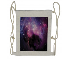 Nebula Cosmos Image Drawstring Backpack