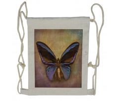 Monarch Butterfly Drawstring Backpack