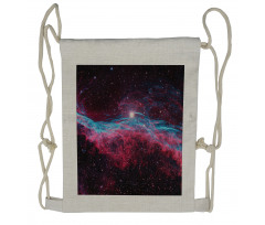 Outer Space Stars Galaxy Drawstring Backpack