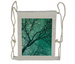 Stars Bare Branches Drawstring Backpack