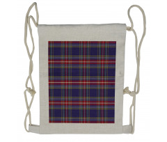 Scottish Country Style Drawstring Backpack