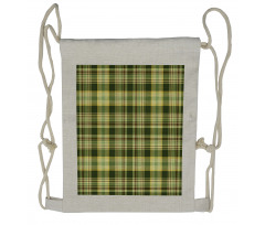 Scottish Quilt Drawstring Backpack