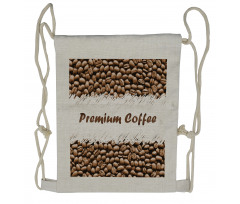 Fresh Arabica Premium Drawstring Backpack