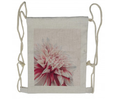Close up Floral Blossom Drawstring Backpack