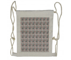 Atomic 50s Design Drawstring Backpack