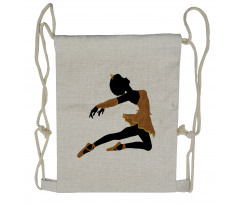 Ballerina Tutu Pointe Drawstring Backpack