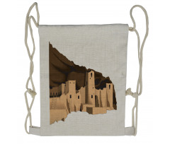 Mesa Verde National Park Drawstring Backpack