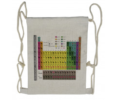 Chemistry Educational Drawstring Backpack