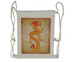 Chinese Folk Elements Drawstring Backpack