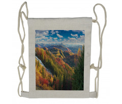 Carpathians in Autumn Drawstring Backpack