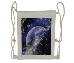 Nebula Galaxy Scenery Drawstring Backpack