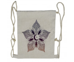 Eastern Feathers Petal Drawstring Backpack