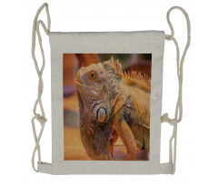 Caribbean Arboreal Animal Drawstring Backpack