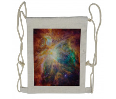 Stars and Nebula Drawstring Backpack