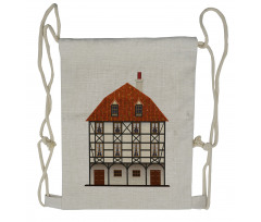 Traditional Cottage Drawstring Backpack